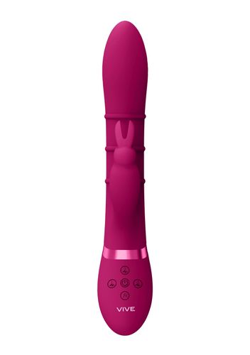 Stimulating Rings, Vibrating G-Spot Rabbit - Pink na Arena.pl