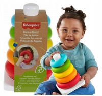 FISHER PRICE PIRAMIDKA Z KÓŁEK ekologiczna GFR09