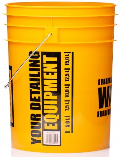 WORK STUFF BUCKET WIADRO YELLOW WASH + SEPARATOR zdjęcie 2