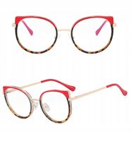 SOLIDNE Damskie Okulary Zerówki do KOMPUTERA Blue Light UV OPRAWKI Flexy OC