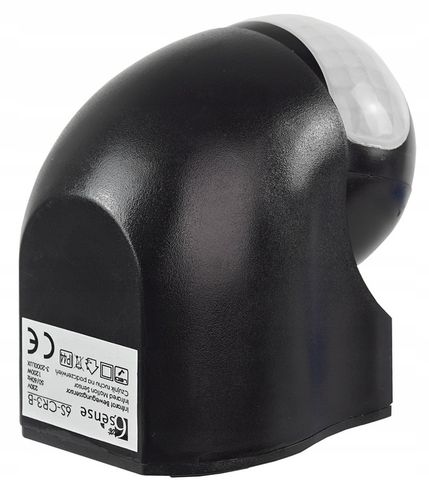 ŚCIENNY CZUJNIK RUCHU ZMIERZCHU PIR ZEWNĘTRZNY LED NATYNKOWY CZUJKA na Arena.pl