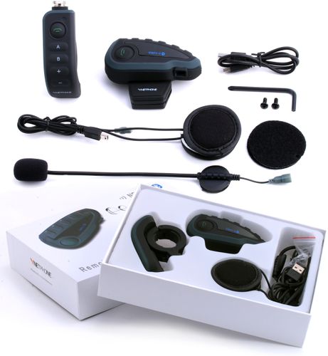 INTERKOM MOTOCYKLOWY VNETPHONE V8 BLUETOOTH NFC na Arena.pl