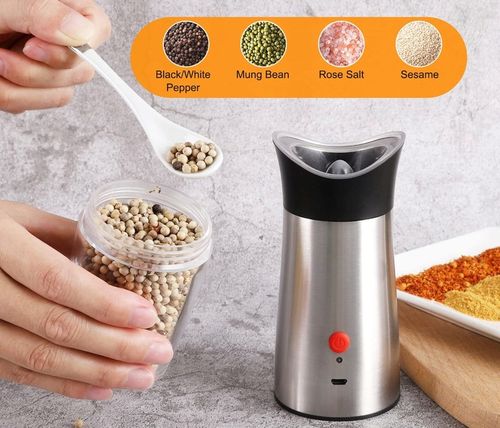 ZESTAW MŁYNKÓW GRAWITACYJNYCH DO PIEPRZU SOLI LED na Arena.pl