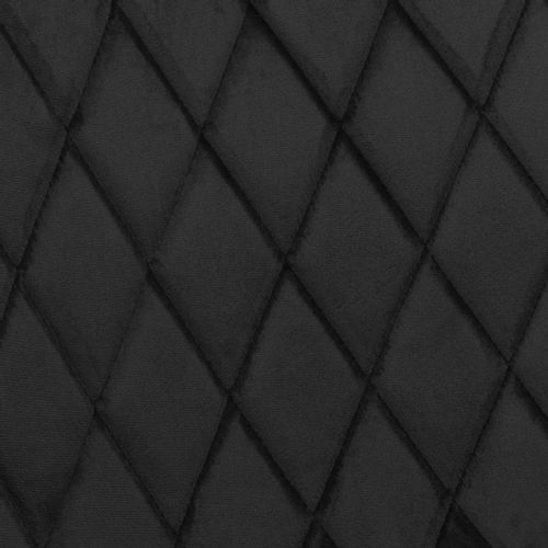 Krzesło tapicerowane Dexter Velvet czarny na Arena.pl