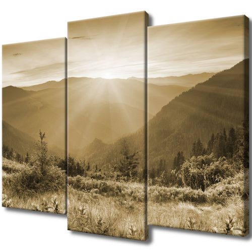 Obraz Płótno 90X70 Górski Krajobraz na Arena.pl