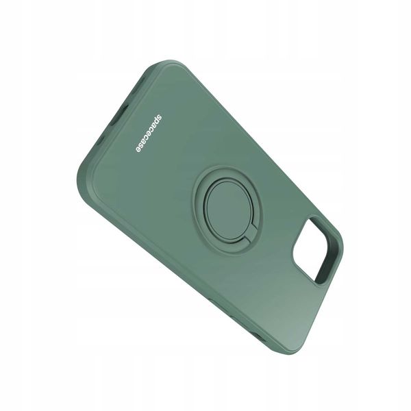 Spacecase Silicone Ring Iphone 12 Mini Dark Green zdjęcie 6