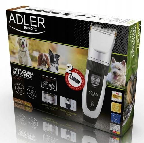 MASZYNKA DO STRZYŻENIA PSÓW KOTÓW ZWIERZĄT ADLER AD2823 na Arena.pl