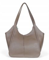 VERA PELLE Skórzana TOREBKA duża SHOPPER BAG Praktyczne wnętrze Skóra