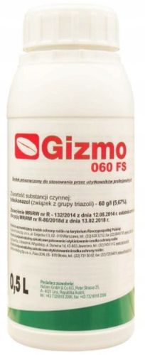 GIZMO 060 FS zaprawa do zbóż grzybobójcza 0,5l na Arena.pl