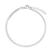 srebrna bransoletka żmijka - bsc6593