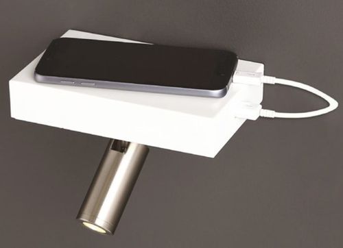 Kinkiet Power USB biały W0208 - MaxLight na Arena.pl