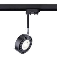 Reflektorowa LAMPA sufitowa FUSSA 6601 Shilo metalowa OPRAWA do systemu szynowego 3-fazowego czarny