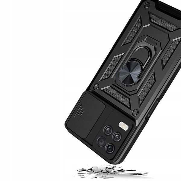 Spacecase Camring Realme 8 5G Black zdjęcie 3