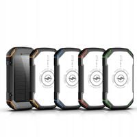 POWER BANK SOLARNY 20000mAh 22,5W panele słoneczne