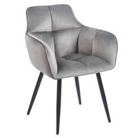 krzesło k40-fx velvet szare