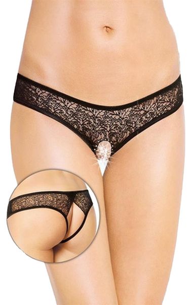 G-String 2446 - Black S/M zdjęcie 1