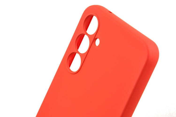 Etui silikonowe Tint do Samsung Galaxy S23 FE czerwone zdjęcie 4