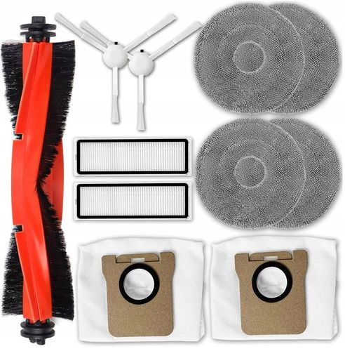 ZESTAW FILTRY SZCZOTKI MOP WORKI DO XIAOMI ROBOT VACUUM X10+ X20+ S10+ na Arena.pl