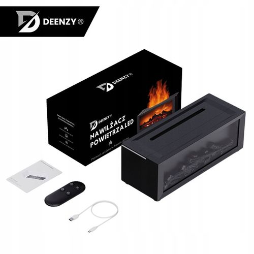 NAWILŻACZ POWIETRZA KOMINEK LED RGB DYFUZOR AROMATERAPIA TIMER + PILOT na Arena.pl