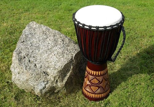 Afrykański bęben Djembe, 70 cm na Arena.pl