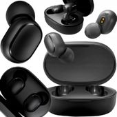 SŁUCHAWKI BEZPRZEWODOWE XIAOMI EARBUDS BASIC 2 CZARNE + POWERBANK GRATIS