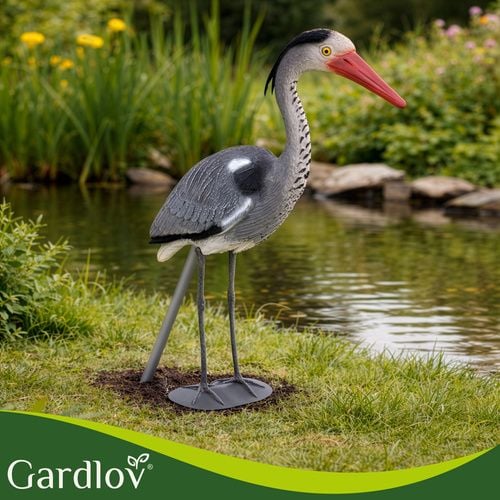 Dekoracja Ogrodowa- Czapla Gardlov na Arena.pl