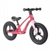 Rowerek biegowy ATTABO Brisk S magnezowy różowy 12" ultra lekki 3,8 kg