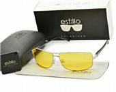 Okulary Rozjaśniające POLARYZACYJNE Do Jazdy Nocą DLA KIEROWCÓW ŻÓŁTE GRATI