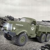 Zdalnie Sterowane Auto, Wojskowy Transporter Ciężarówka Wojskowa