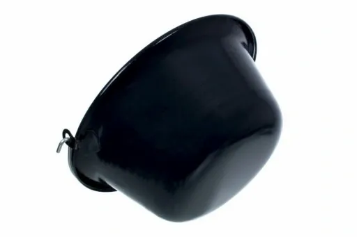 Kociołek emaliowany wiszący 13l do zawieszenia grilla ogniska zdjęcie 4