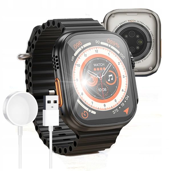 Smartwatch niktrade 30532065 czarny zdjęcie 1