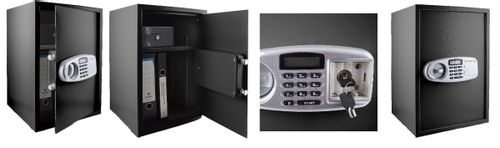 Sejf elektroniczny czarny na Arena.pl