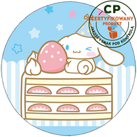 Opłatek na tort Cinnamoroll