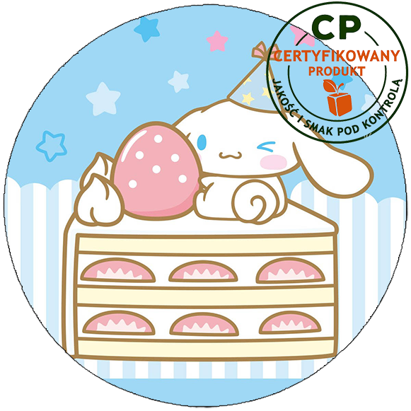 Opłatek na tort Cinnamoroll zdjęcie 1