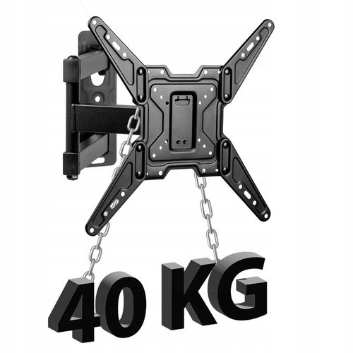 OBROTOWY UCHWYT DO TELEWIZORA TV LED LCD WIESZAK MOCNY ŚCIENNY 22-65 CALI na Arena.pl