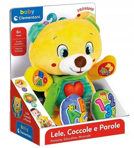 Zabawka dla dzieci pluszak Interaktywny Misiek Lelek 2.0 Clementoni na Arena.pl