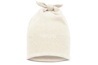 BROEL Blondi czapka dla dziewczynki kokarda ecru 46-48