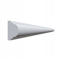 Listwa ścienna 2m DLS21 3cm x 2cm sztukateria dekoracyjna ozdobna ramka
