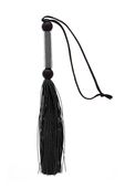 gp silicone flogger whip black