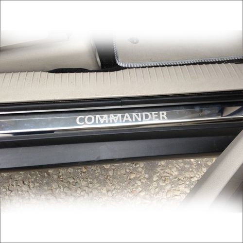 Listwa progowa JEEP COMMANDER Stal nierdzewna 304 połysk 4szt na Arena.pl