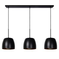 LAMPA wisząca NOLAN 30488/03/30 Lucide metalowa OPRAWA zwis kaskada czarna