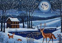 Plakat 100x70cm Przyszła Zima