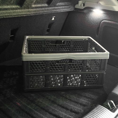SKRZYNKA SKŁADANA DO BAGAŻNIKA KOSZ ZAKUPY POJEMNIK SKŁADANY 32L DUŻY na Arena.pl