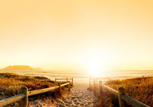 Fototapeta Plaża Zachód Słońca Tapeta Samoprzylepna 360x240 na Arena.pl