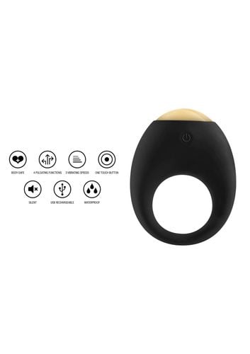 Eclipse Vibrating Cock Ring Black na Arena.pl