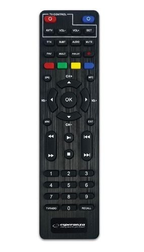 Dekoder TUNER TV ESPERANZA DVB-T2 HD H265 HEVC USB OUTLET na Arena.pl