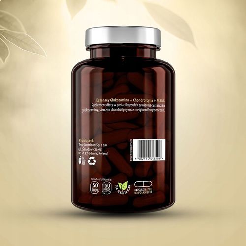 Essensey GLUKOZAMINA+ 2600MG FORTE CHONDROITYNA MSM STAWY 120 KAPS na Arena.pl