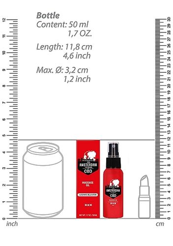 Original Cbd From Amsterdam - Massage Oil - 50 Ml na Arena.pl