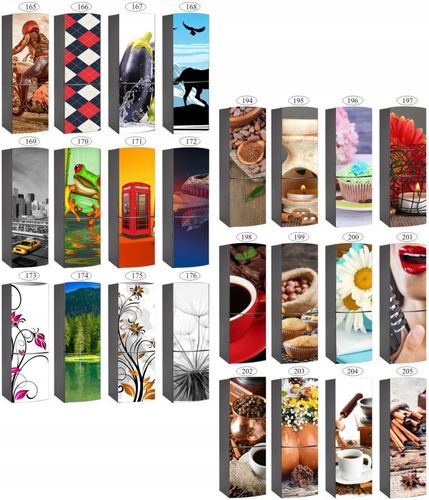 NAKLEJKA na lodówkę naklejki skin OZDOBA na Arena.pl