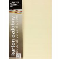 KARTON OZDOBNY NATTE KREMOWY 250G/M2 (20) 0818